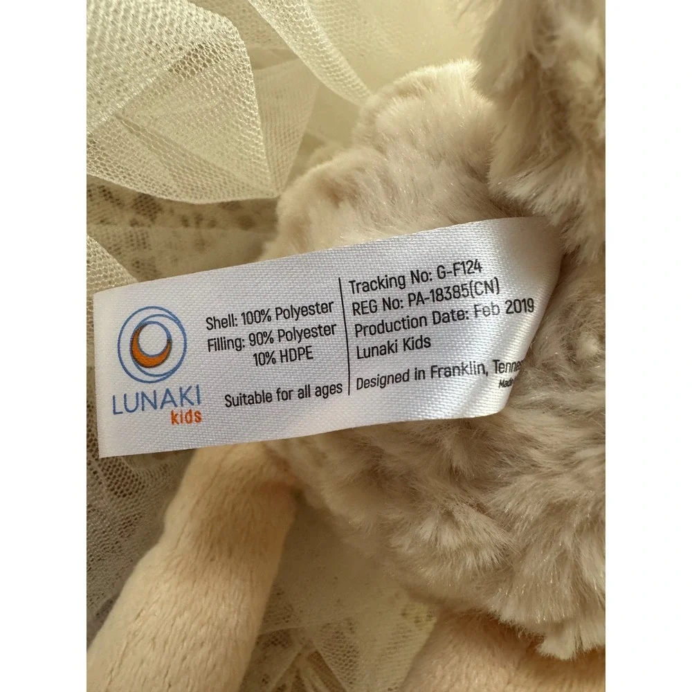 Lunaki Kids‎ Llama Plush Ballerina Stuffed Animal Toy Tulle Dress Cute
